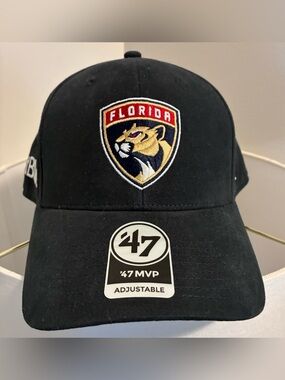 '47 Black Interior Baseball Cap with Team Patch
